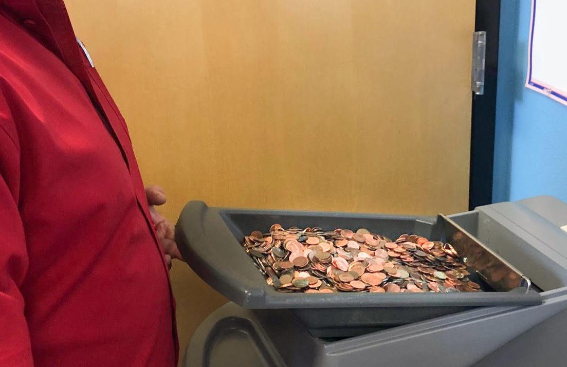 Are coincounting machines a ripoff?